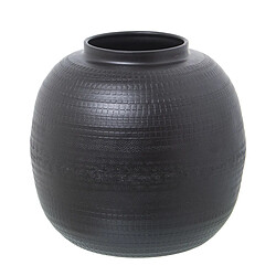 Vase Alexandra House Living Noir Métal 23 x 23 x 23 cm