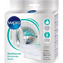 Wpro WAS606 - Maxi filet de lavage 60 x 60 cm avec fermeture eclair Wpro WAS606 - Maxi filet de lavage 60 x 60 cm avec fermeture éclair