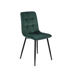 Vivaldi Chaise PERU Vert Velours