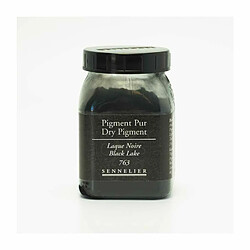 Raphael Pigment pour création de peinture - pot 80 g - Laque noire 