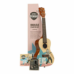 LEARN TO PLAY Elvis Rockabilly Concert Ukulélé Starter Kit Kala