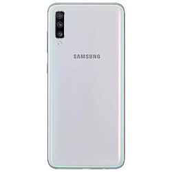 Cache batterie Samsung Galaxy A70 Façade arrière Original Samsung blanc pas cher