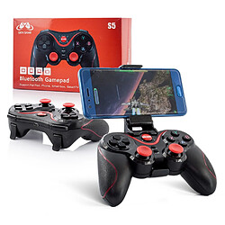 Shot Manette avec Support pour SAMSUNG Galaxy A51 Smartphone PC USB Bluetooth Jeux Video Joystick Precision