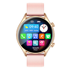 Montre Connectée Tracker Sport et Santé SpO2 Étanche IP67 myPhone Watch EL Rose