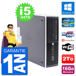 PC HP Compaq Pro 6300 SFF Intel i5-3470 RAM 16Go Disque Dur 2To Windows 10 Wifi · Occasion 