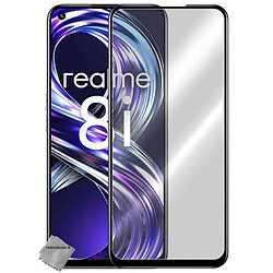 Htdmobiles Film de protection vitre verre trempe incurve integral pour Realme 8i / Narzo 50 4G - NOIR