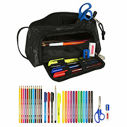 Avis Trousse Scolaire avec Accessoires Transformers 20 x 11 x 8.5 cm Noir (32 Pièces)