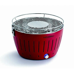 LOTUSGRILL Barbecue de table Grill au Charbon Modèle 34 Cm Carmin lotusgrill - barbecue à charbon portable 35cm rouge avec housse - lotusgrill rouge