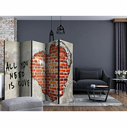 Paris Prix Paravent 5 Volets Love is All You Need 172x225cm