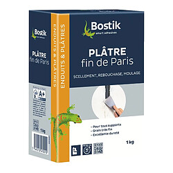 BOSTIK - Plâtre fin de Paris - boîte de 1kg