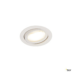 Encastré de plafond intérieur SLV OCULUS, blanc, LED, 11W, 2000-3000K, Dim to warm 