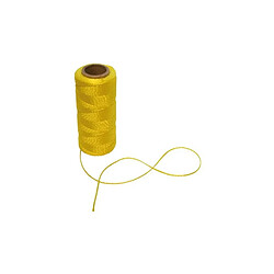 Perel Corde de ma,on - , 1.2 mm - longueur 100 m - jaune