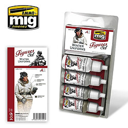 Mig Jimenez Ammo Peintures Winter Uniforms 