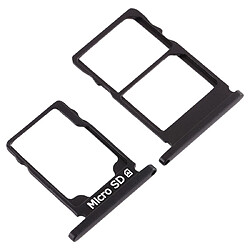 Avis Wewoo Tiroir pour carte SIM Plateau SIM + SIM + Micro SD Nokia 5.1 TA-1075 Noir