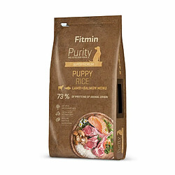 FITMIN PURITY RICE PUPPY LAMB&SALMON 2kg Adult Agneau, Riz 