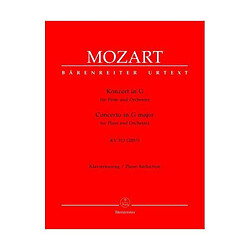 Barenreiter Cto Flûte KV313285c Sol Maj. - Fl/Po