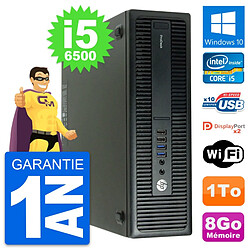 PC HP ProDesk 600 G2 SFF Intel Core i5-6500 RAM 8Go Disque 1To Windows 10 Wifi · Occasion 