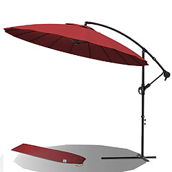 Vounot Parasol deporte 3M Shanghai avec housse de protection rouge