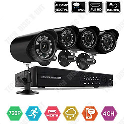 Acheter Tech Discount TD® Caméra de surveillance de sécurité / Ensemble de système d'équipement d'alarme de caméra d'enregistreur vidéo