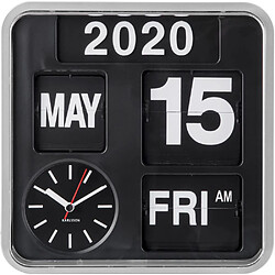 Karlsson Horloge en plastique Mini Flip 24.5 cm Chrome.