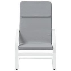 Acheter Maison Chic Chaise de relaxation | Fauteuil relax Gris clair Tissu -GKD40983