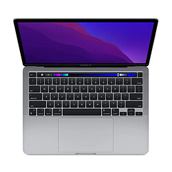 MacBook Pro Touch Bar 13" 2020 Apple M1 3,2 Ghz 8 Go 256 Go SSD Gris Sidéral · Reconditionné 