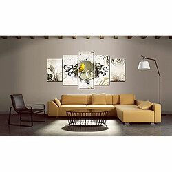 Paris Prix Tableau Imprimé Yellow Bird 100 x 200 cm