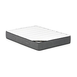 Lit coffre 160 x 200 cm - Tissu bouclette - Beige + Matelas - DAMADO de Pascal Morabito pas cher