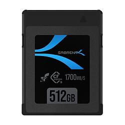 SABRENT Rocket CFX Carte Mémoire 512Go CompactFlash 1700Mo/s Noir