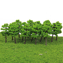 160pcs Modèle Arbre Model Tree Layout Train Railway Diorama Landscape Scenery 1:250 Z Echelle pas cher