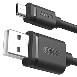 Acheter Unitek USB-A - microUSB 3 m Noir (Y-C435GBK)