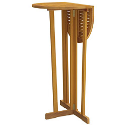 Acheter vidaXL Table de bar 90x65x105 cm Bois de teck solide