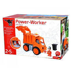 Big Power-Worker garbage truck+figurine