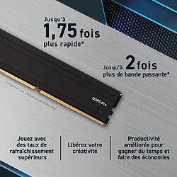 Acheter Mémoire RAM Crucial CP2K16G56C46U5 32 GB