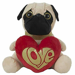 BigBuy Kids Jouet Peluche Pug 48 cm 