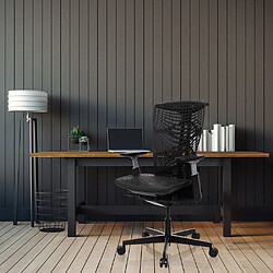 Avis Chaise de bureau / Siège pivotant SKOPE TPE Noir hjh OFFICE