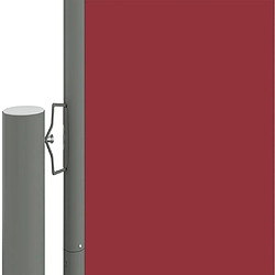 Avis Maison Chic Auvent latéral rétractable de balcon | Store extérieur | Auvent solaire Rouge 140x1000 cm -GKD49550