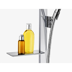 Hansgrohe - Set de douche Raindance Select S 120 3 jets EcoSmart avec barre Uninca'E 90 cm et porte-savon chromé