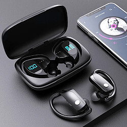 Universal Boîte de recharge Casque TWS Casque Bluetooth sans fil Casque d'oreille sport Casque de jeu Alimentation LED Écran Musique Casque pas cher