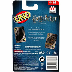 Acheter Mattel UNO - Jeu de cartes Harry Potter