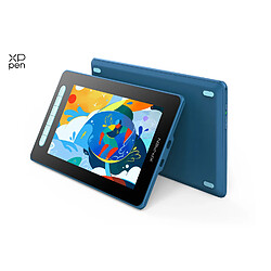 XP-Pen Artist 10 2nd Gen Bleu Tablette graphique avec écran 1920 x 1080 HD IPS entier laminé en 10.1 pouces - Stylet passif à puce intelligente X3 à 8192 niveaux - Gamme de couleur 120% sRGB - 6 Touches de Raccourcis - 2 Ports USB C Flexible - Compatible Windows Mac Chrome Linux Andro