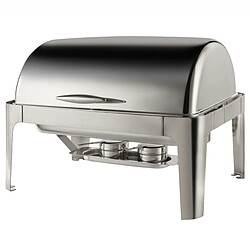 Chafing Dish Rectangulaire avec Couvercle Roll Top 9 L - Pujadas