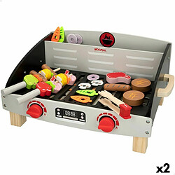 Barbecue Woomax jouet 2 Unités 