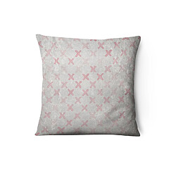 Homemania Housse de coussin en velours Spala - L. 43 x l. 43 cm - Rose