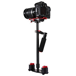 Wewoo Stabilisateur rouge pour DSLR et DV Digital Video & Cameras, gamme de charge: 0.5-3kg tenu dans la main de fibre de carbone de S60T 38.5-61cm