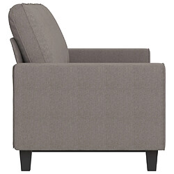 Acheter Maison Chic Canapé à 3 places,Canapé droit,Sofa de Salon,Banquette Taupe 180 cm Tissu -GKD969495