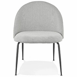 Paris Prix Fauteuil Design Belinda 83cm Gris