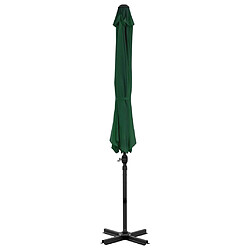 Avis Maison Chic Parasol Jardin | Parasol en porte-à-faux et poteau en aluminium 300 cm Vert - GKD72394