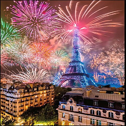 Nathan Puzzle Paris Feu artifice 1500 pcs