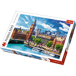 trefl Puzzle modèle journée ensoleillée à Londres 500 pièces, 37329, Multicolore 